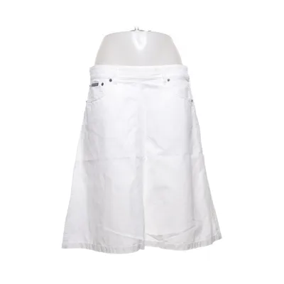 Kjol (Vit) från GANT Jeans Bomull, Linne