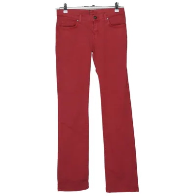 Jeans (Red) from Duesenberg Cotton, Elastane