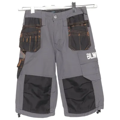 Arbetsshorts (Grå, Svart, Flerfärgad) från Bluewear Bomull, Polyester