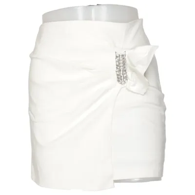 Skirt (White) from Zara Polyester