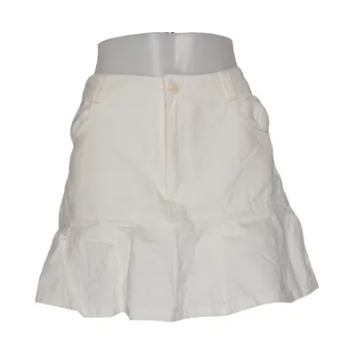 Skort (Wit) van Sweewë Katoen, Viscose