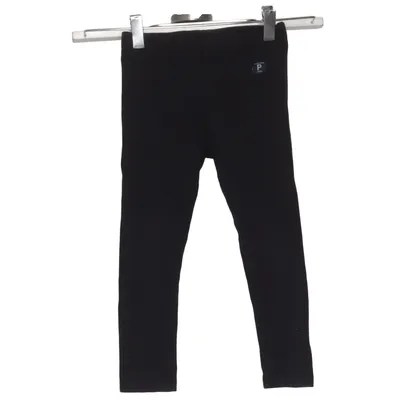 Leggings (Svart) från Polarn O. Pyret Elastan, Ekologisk bomull