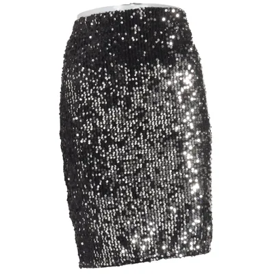 Rock (Schwarz, Silber) von Esmara by Heidi Klum Polyester