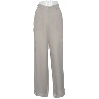 Pantalon (Gris) de Armani Collezioni Polyester, Soie