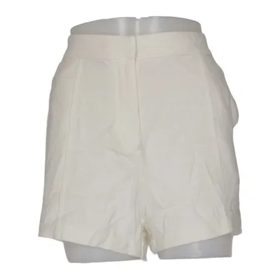 Short (Blanc) de Josefine HJ x NA-KD Lin, Polyester, Viscose