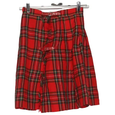 Kilt (Rouge, Multicolore)
