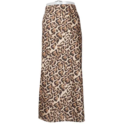 Maxi nederdel (Brun, Sort) fra IVIVI Polyester
