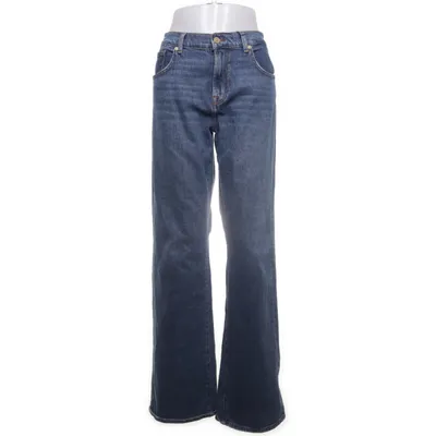Jeans (Blå) från 7 for All Mankind Bomull, Elastan