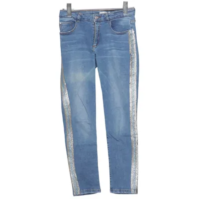 Jeans (Blue, Silver) from Zara Kids Denim Collection