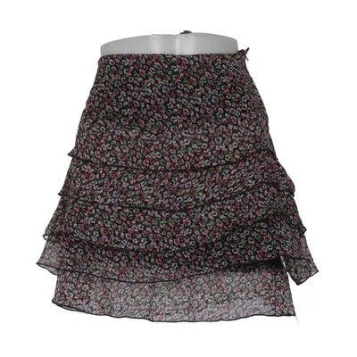 Skirt (Black, Multicolored) from Capri Collection Polyester