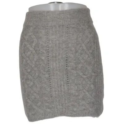 Skirt (Gray) from Tally Weijl Acrylic, Elastane, Polyamide