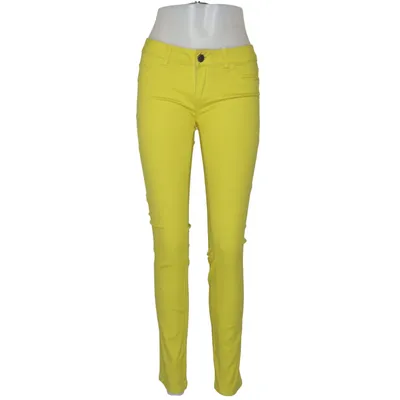 Chinos (Gul) från Fishbone Bomull, Elastan