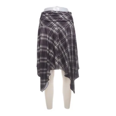 Jupe (Marron, Blanc, Multicolore) de Romwe Élasthane, Polyester