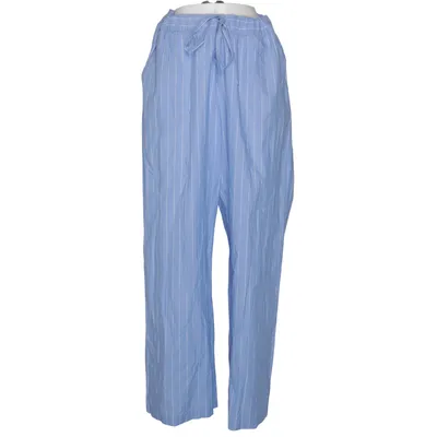 Pyjamasbukser (Blå, Hvid) fra Lindex Bomuld