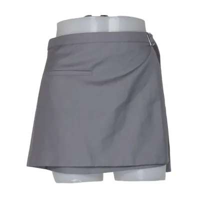 Jupe portefeuille (Gris) de Peppermayo Polyester