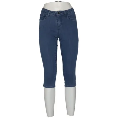 Trekvartsbyxor (Blå) från ONLY Blue Denim Bomull, Elastan, Polyester, Viskos