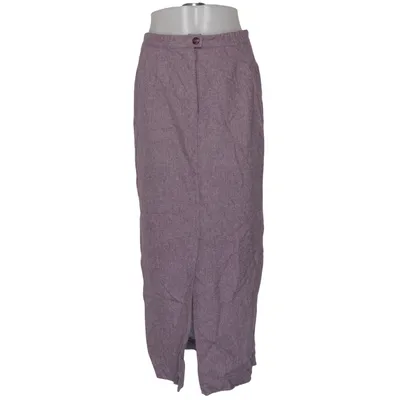 Kjol (Lila) från Laura Lebek Elastan, Polyester, Ull