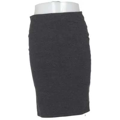 Skirt (Gray) from Old Navy Cotton, Elastane, Polyester