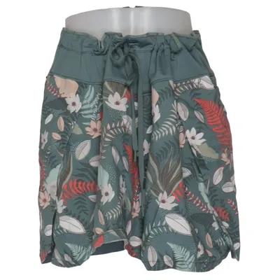 Nederdel (Grøn, Flerfarvet) fra Decathlon Bomuld, Elastan, Polyester