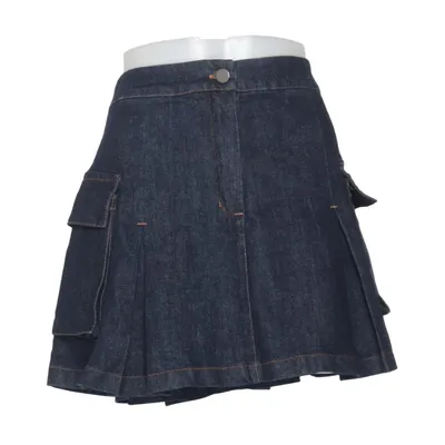 Denim skirt (Blue) from Motel Cotton, Elastane