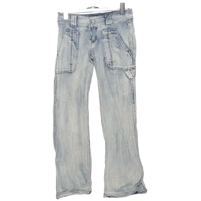 Pantalon cargo (Bleu) de H&M Dubster Coton