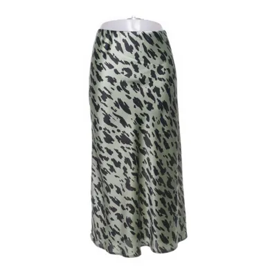 Långkjol (Grön, Svart, Flerfärgad) från Lindex Polyester