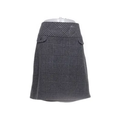 Skirt (Gray, Black) from Okay Polyester, Wool