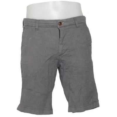 Korte broek (Grijs) van Jack & Jones Jeans Intelligence Elastaan, Gerecycled katoen