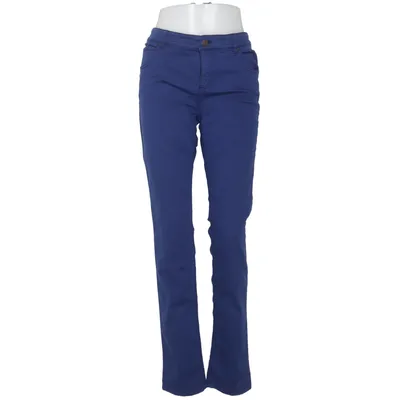Chinos (Blauw) van Oui Collection Katoen, Elastaan, Polyester