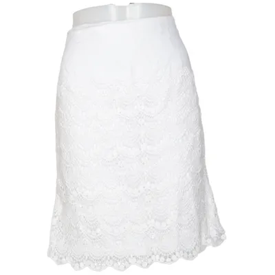 Skirt (White) from Flash Woman City Cotton, Linen