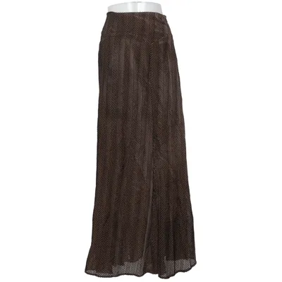 Maxi skirt (Black, Brown) from Dagmar Polyamide, Viscose