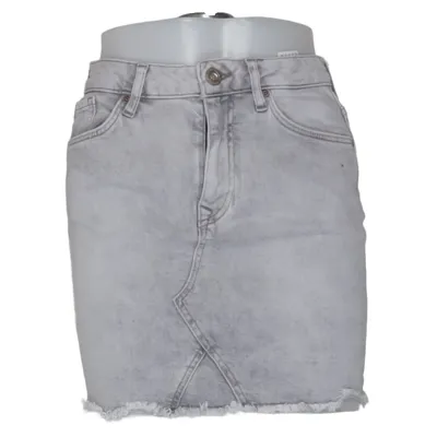 Jeansrock (ANTID/ RAW EDGE DENIM SKIRT) von Anti Blue Baumwolle, Elasthan