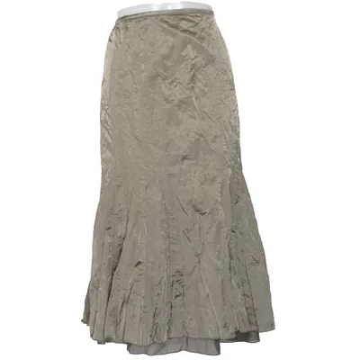 Maxi skirt (Green) from Orwell Acetate, Cotton, Metallic fiber, Polyamide