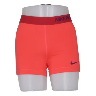 Short de compression (Rouge) de Nike Pro Élasthane, Polyester