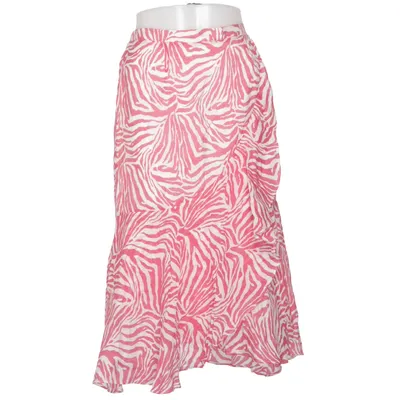 Skirt (Pink, White) from Lovie&Co Cotton, Linen
