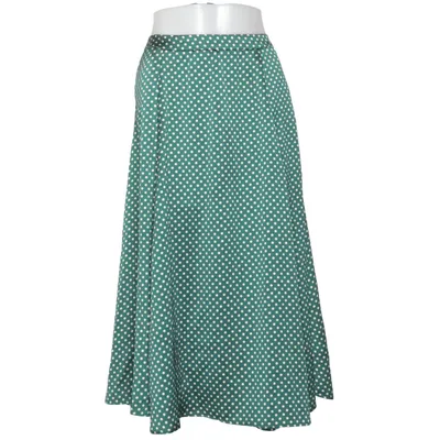 Långkjol (Grön, Vit) från Alexachung Polyester, Viskos