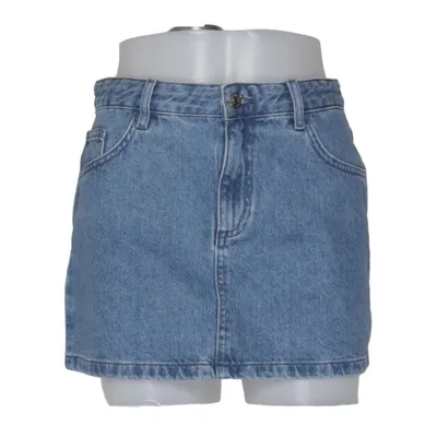 Jupe en jean (Bleu) de Mango Coton recyclé