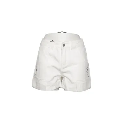 Denim shorts (Wit) van Simply Chic Katoen