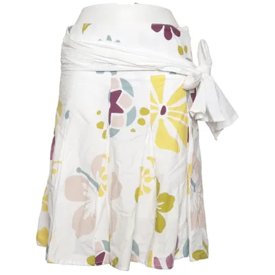 Skirt (White, Multicolored) from Triple Five Soul Cotton