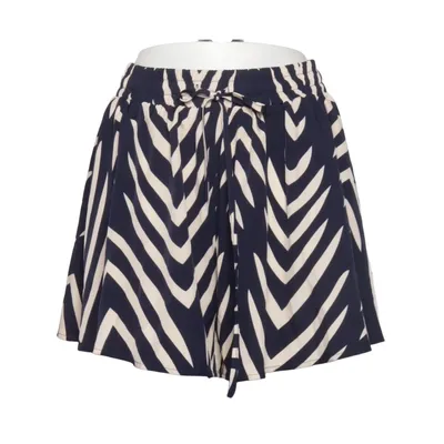 Short (Bleu, Beige) de Selfie Polyester