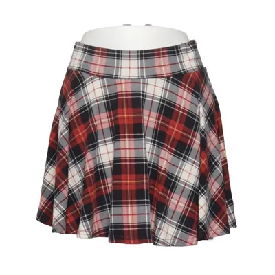Kjol (Röd, Svart, Vit) från DJT Elastan, Polyester