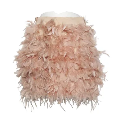 Skirt (Pink) from Mango Moments Polyester, Viscose