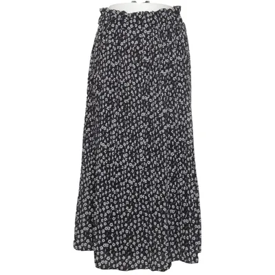 Maxi skirt (Black, White) from Fashion Highlight