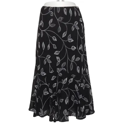 Skirt (Black, White) from Eastex Polyester