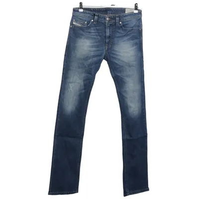 Spijkerbroek (Blauw) van Diesel Katoen, Elastaan, Lyocell