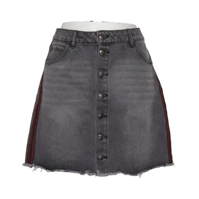 Denim skirt (Gray, Red) from Urban Surface Cotton