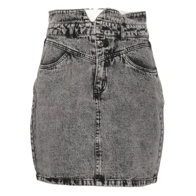 Denim skirt (Gray) from Vero Moda Denim Organic cotton