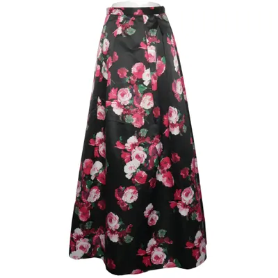 Maxi skirt (Black, Pink, Multicolored) from XSCAPE Elastane, Polyester