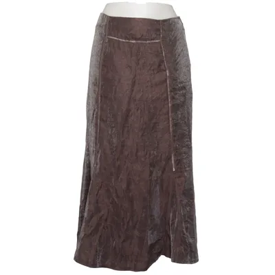 Maxi rok (Bruin) van Z.Biz Polyamide, Polyester, Viscose