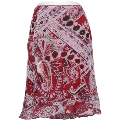 Nederdel (Rød, Hvid, Flerfarvet) fra Street One Elastan, Polyester